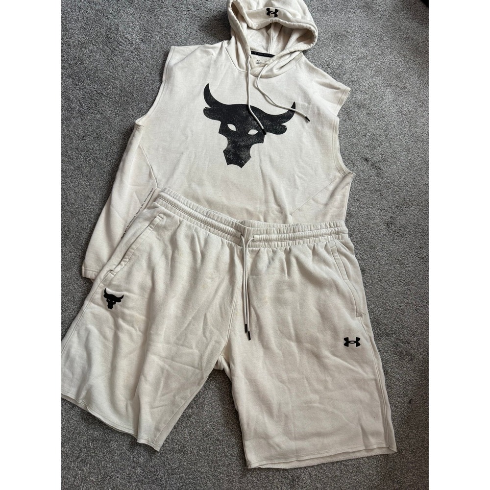 Sleeveless Pullover Shirt & Short Set Bundle Under Amour Project Rock